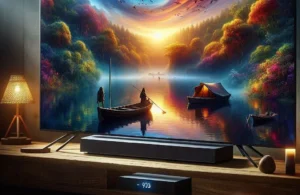 Smart TV Philips 75" Mini LED 4K com Ambilight e 120Hz