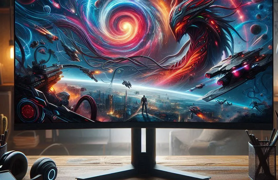 Monitor Gamer Gigabyte 34" Curvo 1ms 144 Hz Full HD