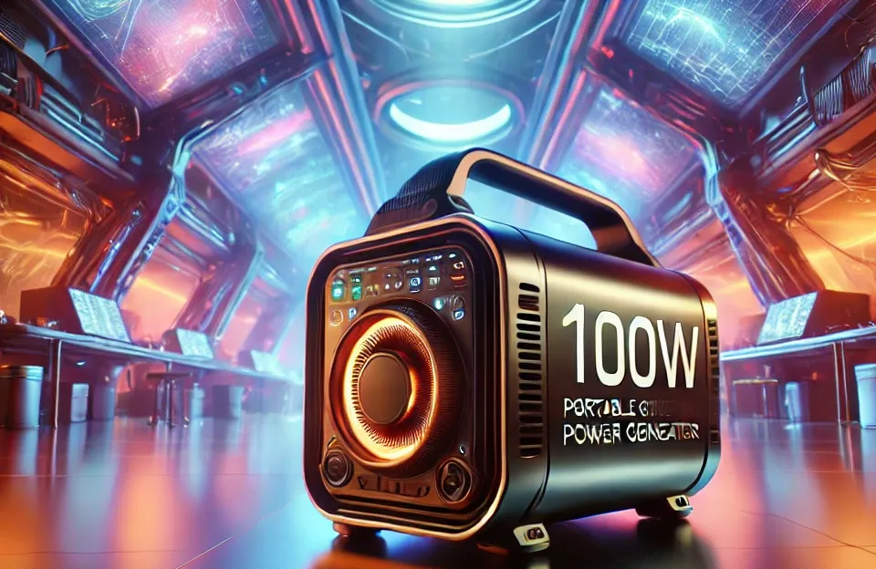 Gerador de Energia Portátil 100W: Ideal para Camping e Emergências