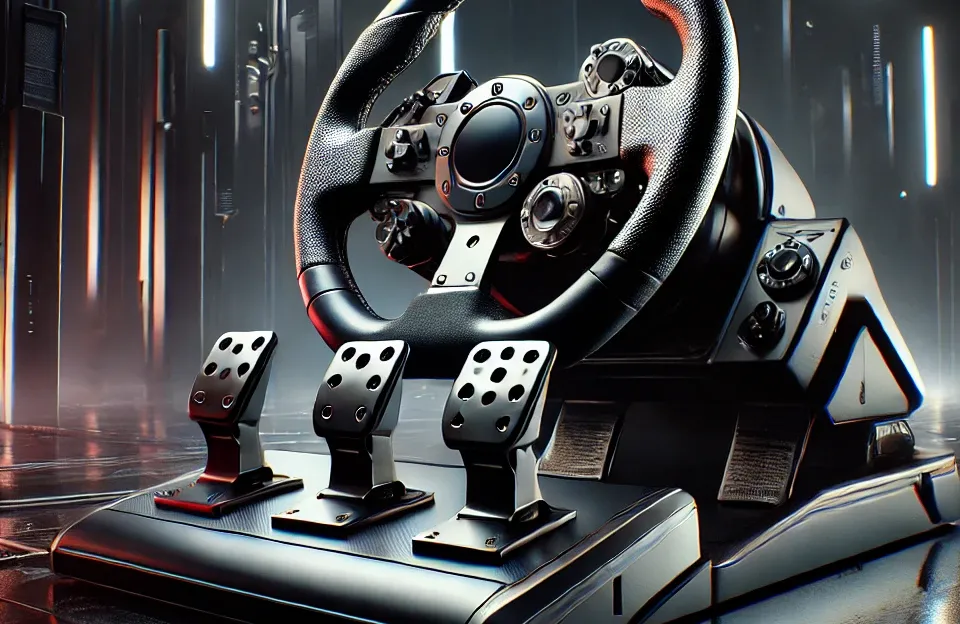 Volante & Pedal Force Driving PS4/PS3/PC/XBOXONE/XBOX360 Preto Dazz: Performance e Realismo para Gamers