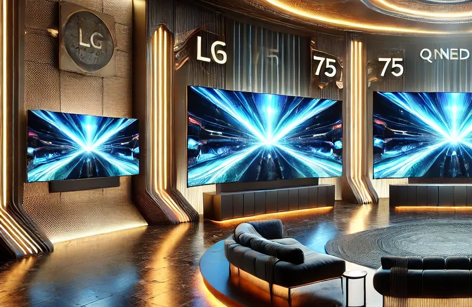 Cinco Principais Modelos de TV LG 75 QNED 80