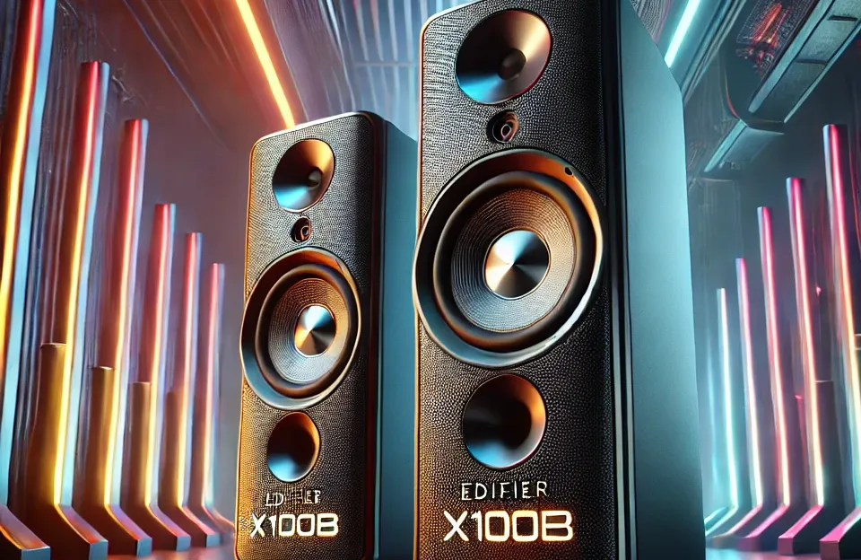 Caixa de Som Edifier X100B Speaker 2.1: Potência e Qualidade de Som para o Seu Computador