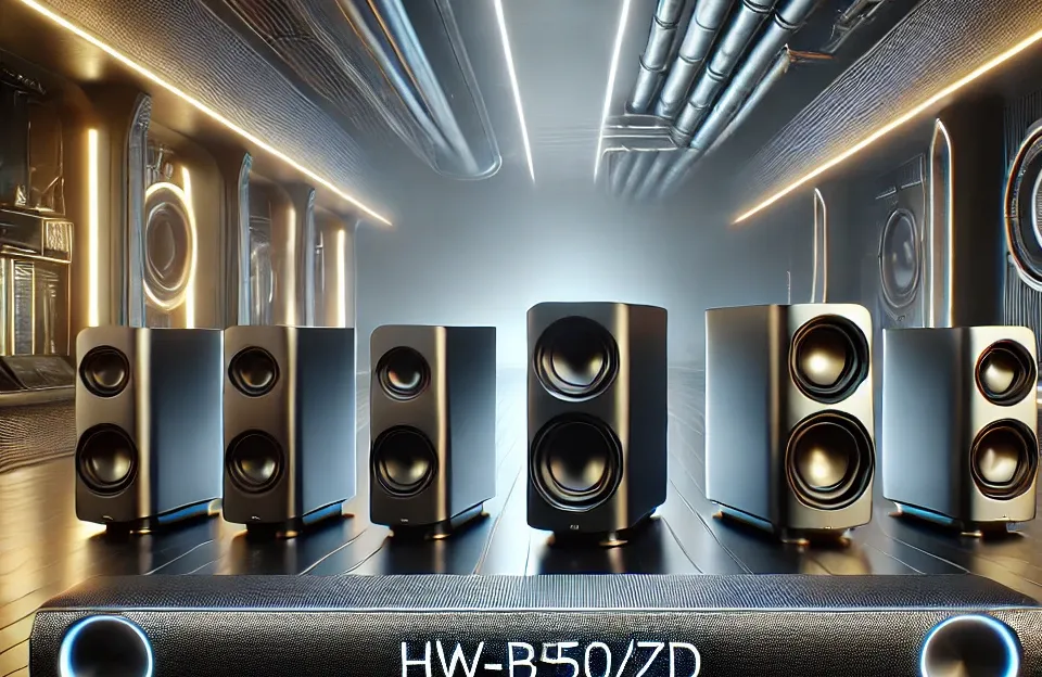 Cinco Principais Modelos de soundbar hw-b550/zd