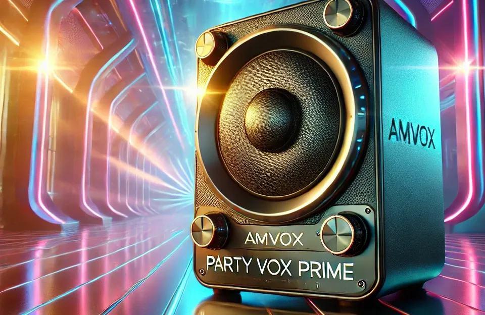 Amvox Caixa Amplificada Party Vox Prime: Potência e Diversão para Suas Festas