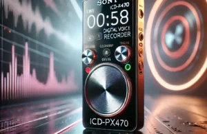 Sony Gravador de Voz Digital Estéreo ICD-PX470: Compacto, Prático e Eficiente