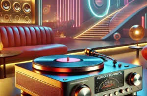 Audio-Technica Toca-Discos Sound Burger: Design Compacto e Conectividade Bluetooth