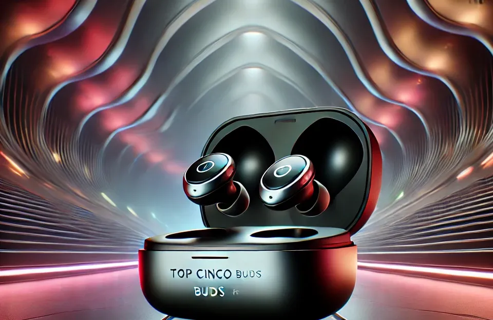 Top Cinco fone de ouvido buds fe