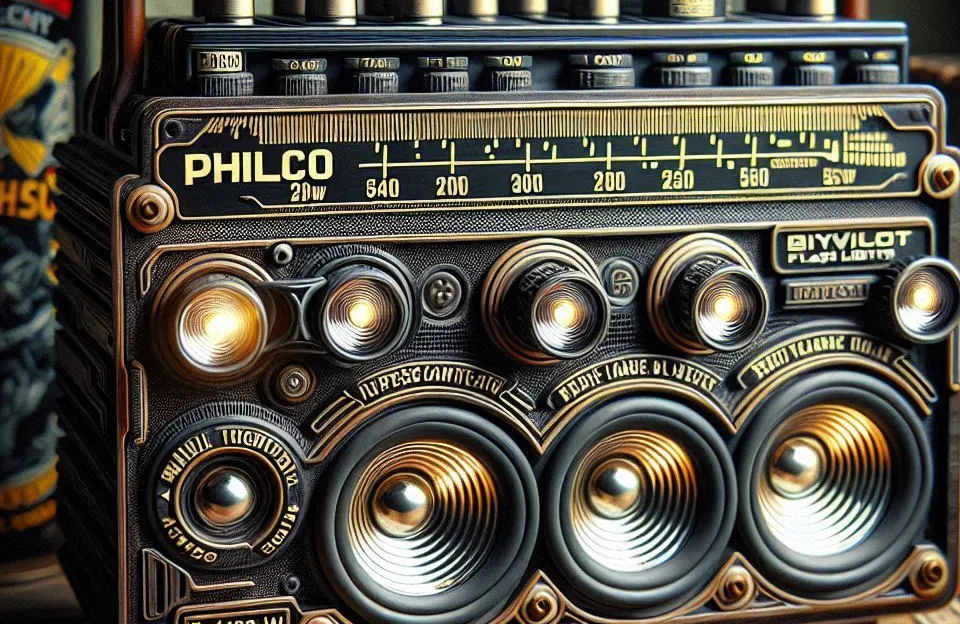 Caixa de Som Amplificada 2400W Philco PCX24000 Flash Lights Bivolt