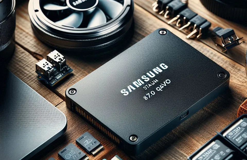 SSD 2 TB Samsung 870 QVO SATA III 2,5 polegadas