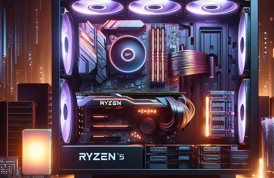 Monte seu PC: Ryzen 5 5600GT, 32GB, 1TB SSD