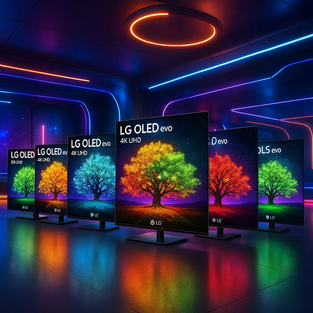 Cinco Principais Modelos de smart TV LG 55 polegadas OLED EVO 4k uhd
