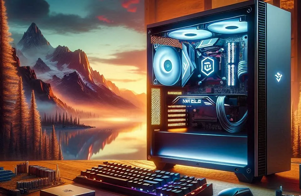 Monte seu PC: Intel i5-14400F, RTX 4060 Ti, 16GB, 512GB SSD