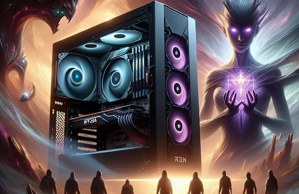 Monte seu PC: Ryzen 5 7600X, RTX 4060, 16GB, 1TB SSD