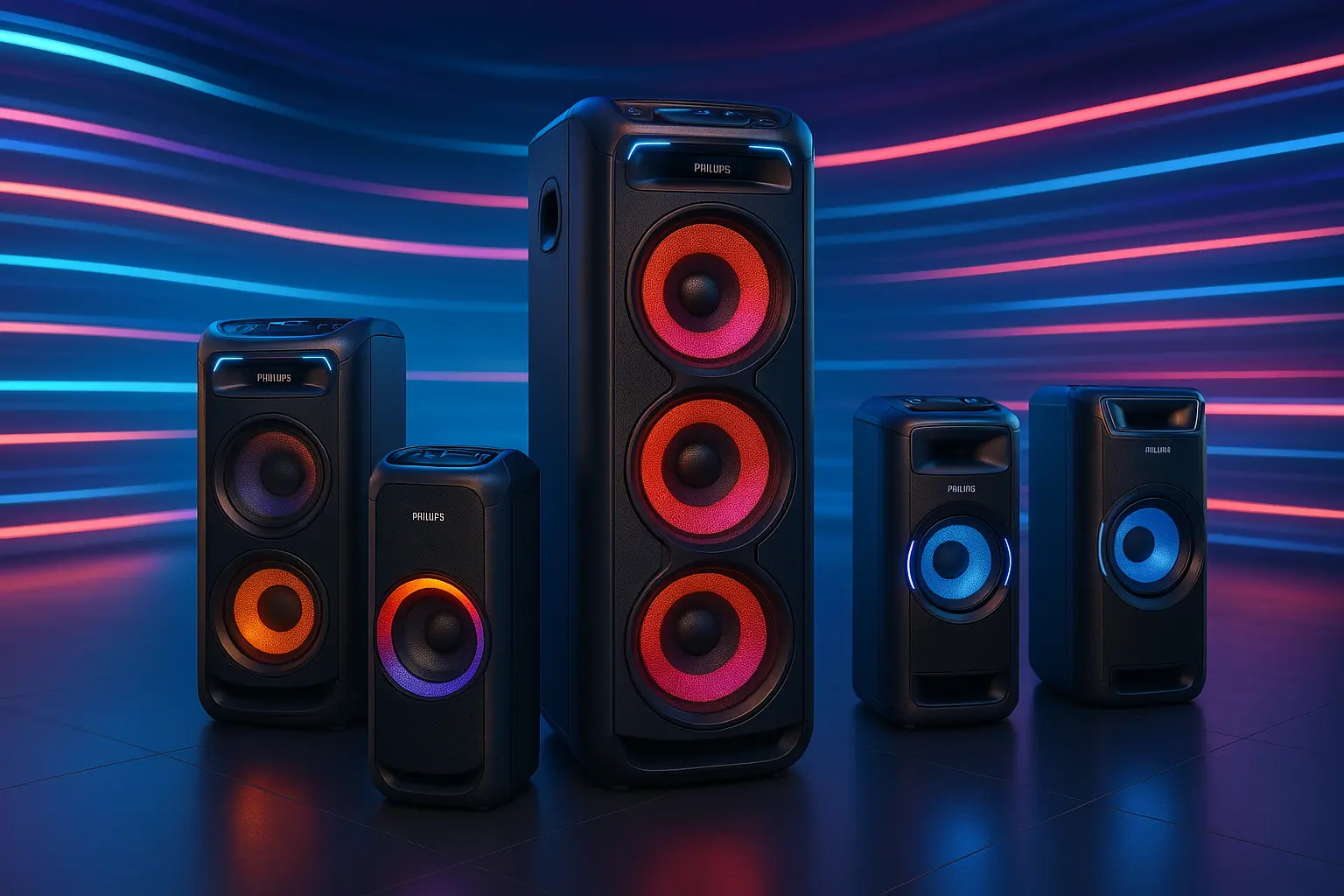 Top 5 Opções de Caixa de som Philips party