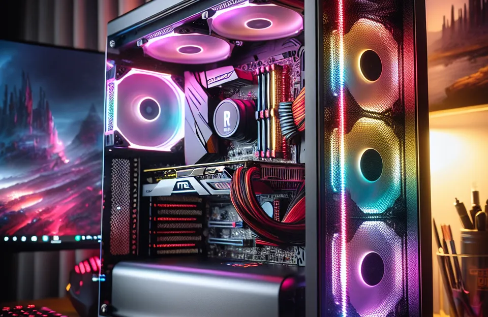 Monte seu PC: Intel i5-14600K, RTX 4060, 16GB, 512GB SSD