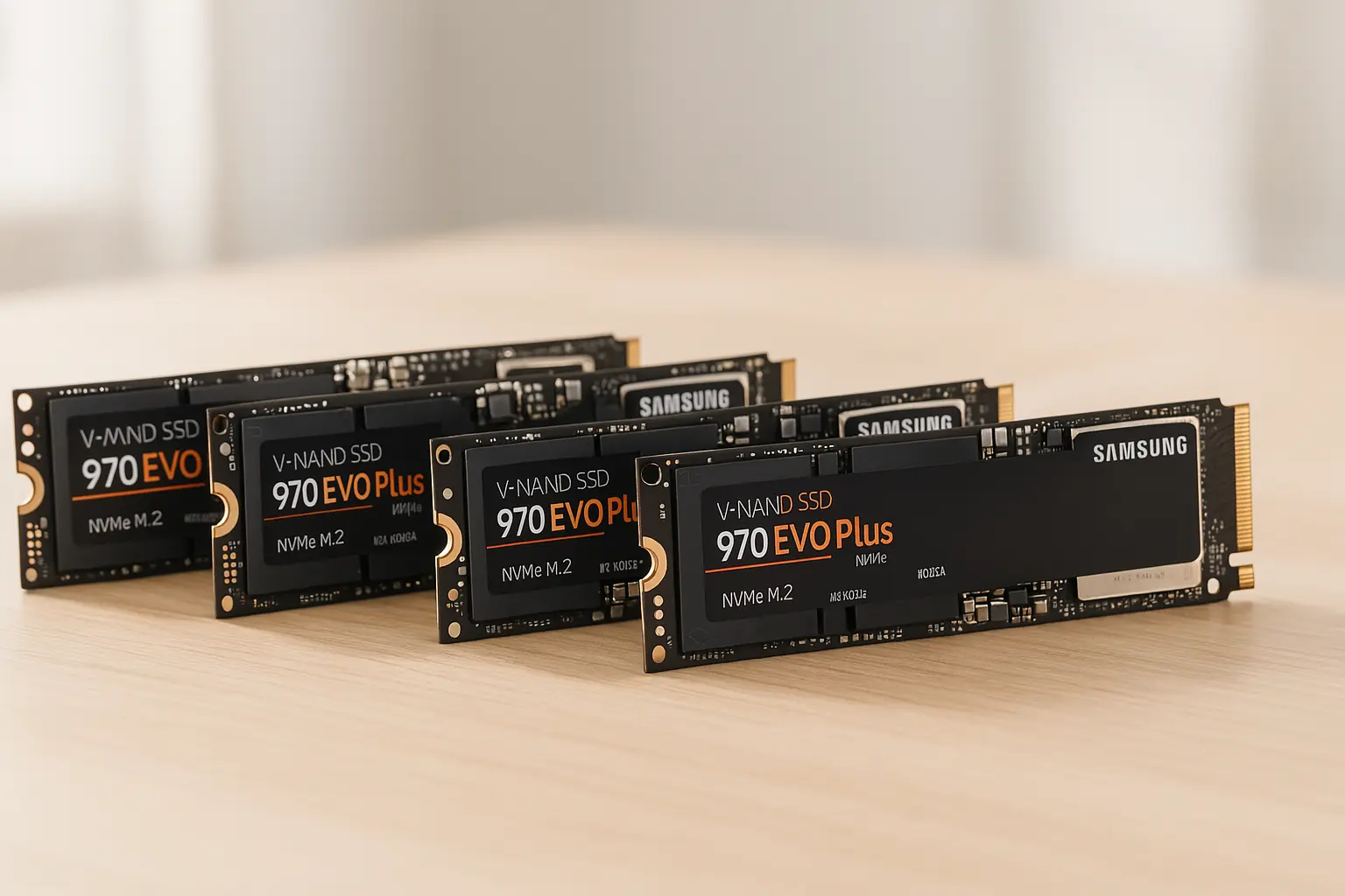 Os 5 Principais Modelos de Samsung SSD 970 EVO plus nvme m.2