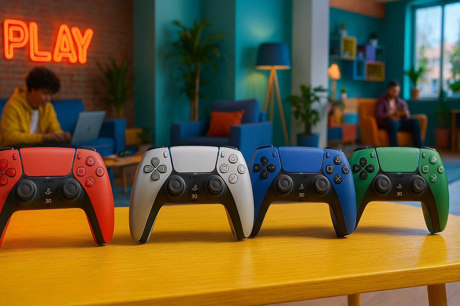 Os 5 Principais Modelos de controle PS5 edição 30 anos