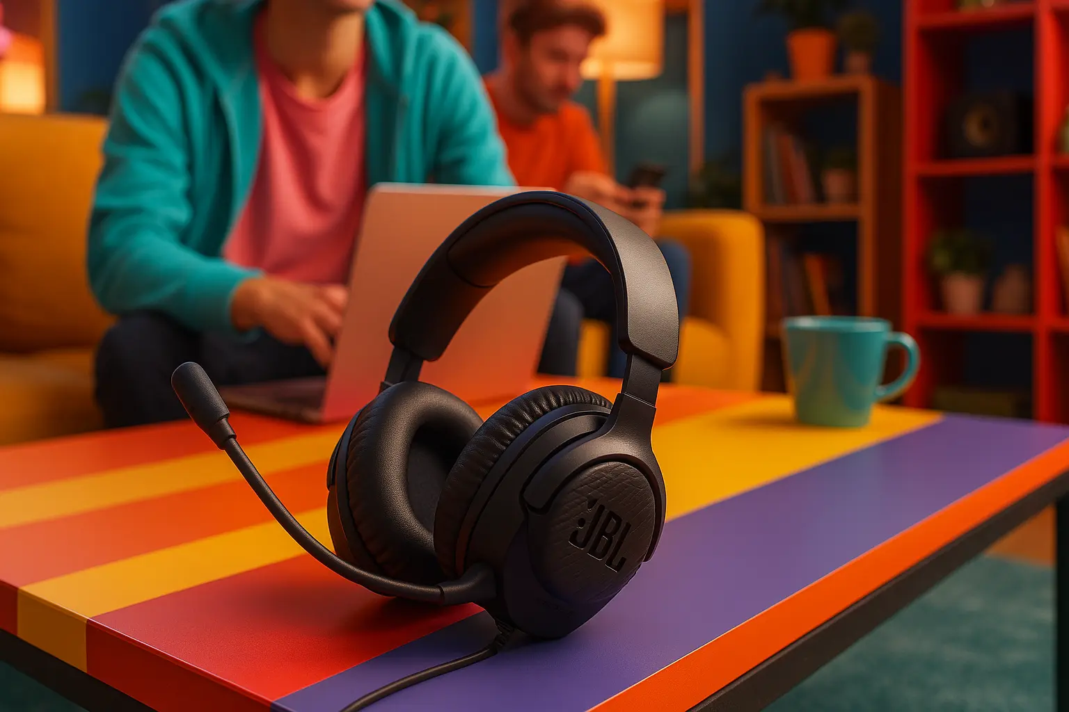 Principais Cinco quantum 100 preto JBL