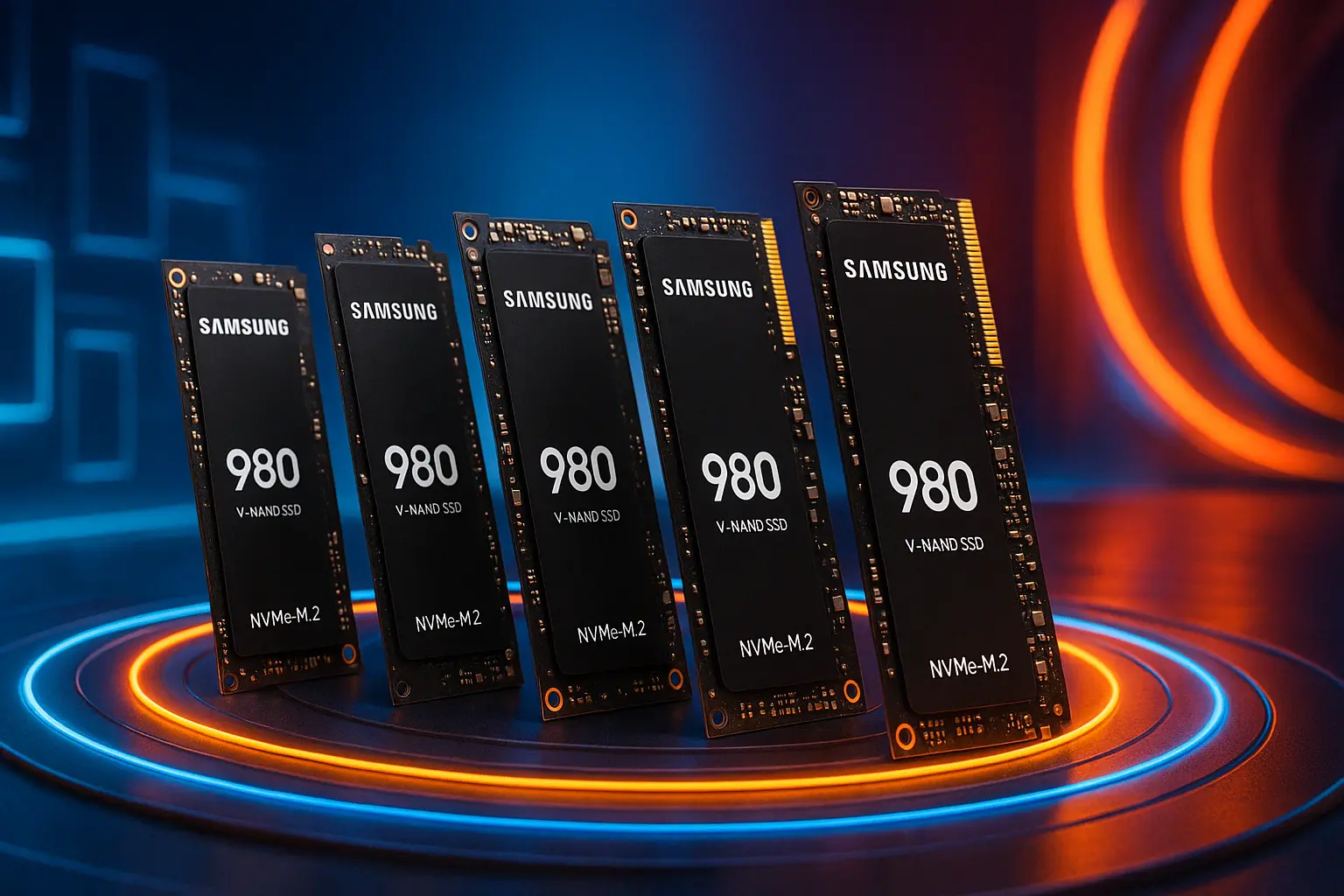 Cinco Principais Modelos de SSD m.2 Samsung 980