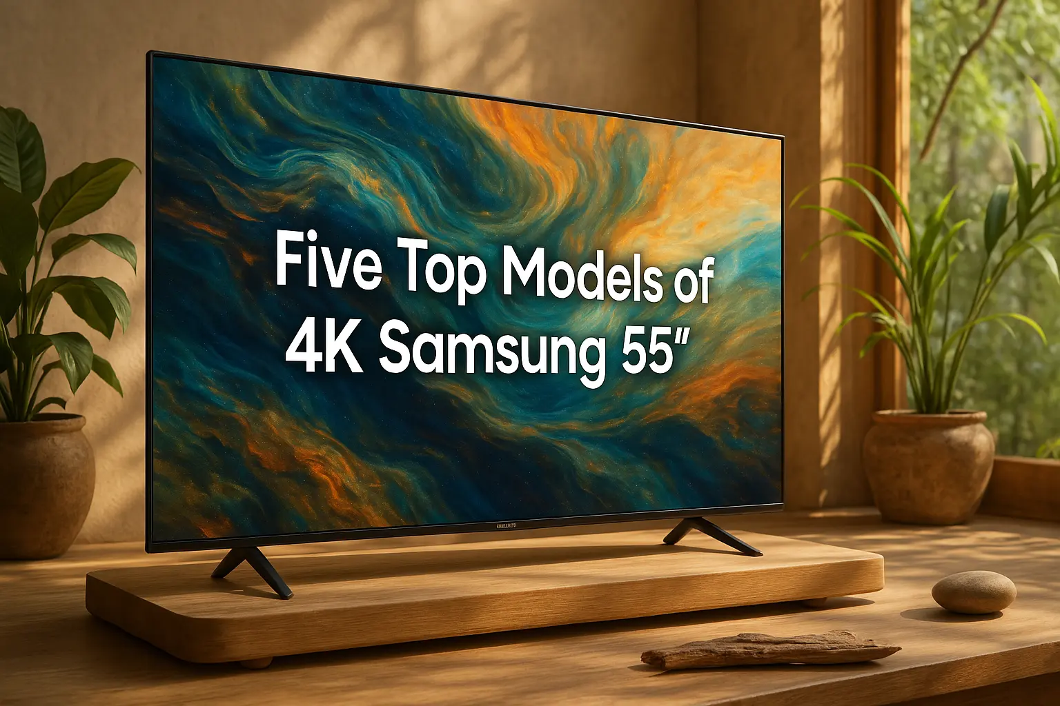 Cinco Principais Modelos de 4k Samsung 55