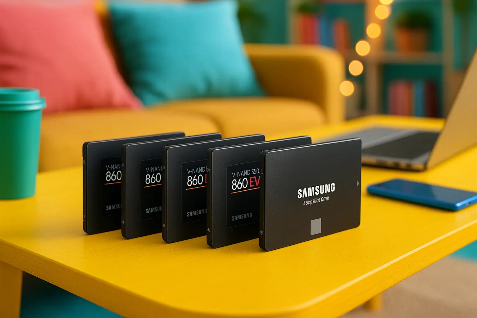 Cinco Principais Modelos de Samsung 860 EVO 1tb SSD