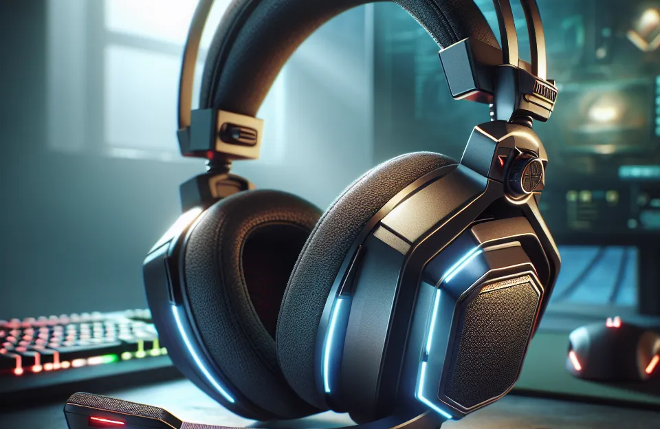 Headset Gamer JBL Quantum 800 Over Ear com Cancelamento de Ruído