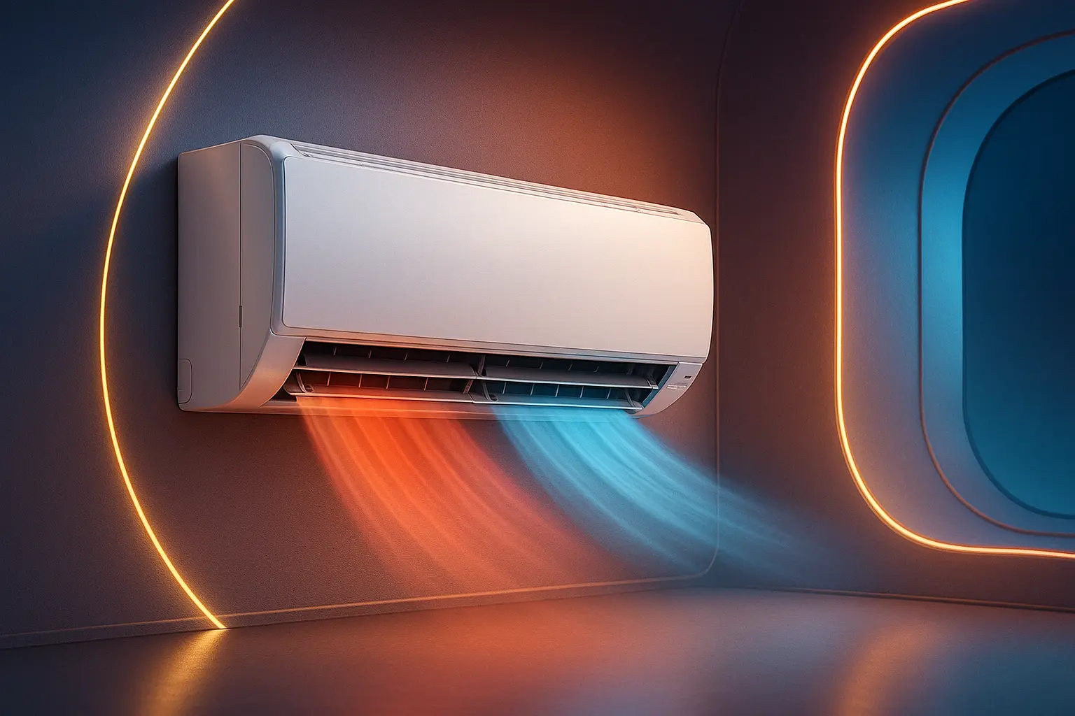 Principais Cinco ar condicionado split quente e frio 9000 btus inverter