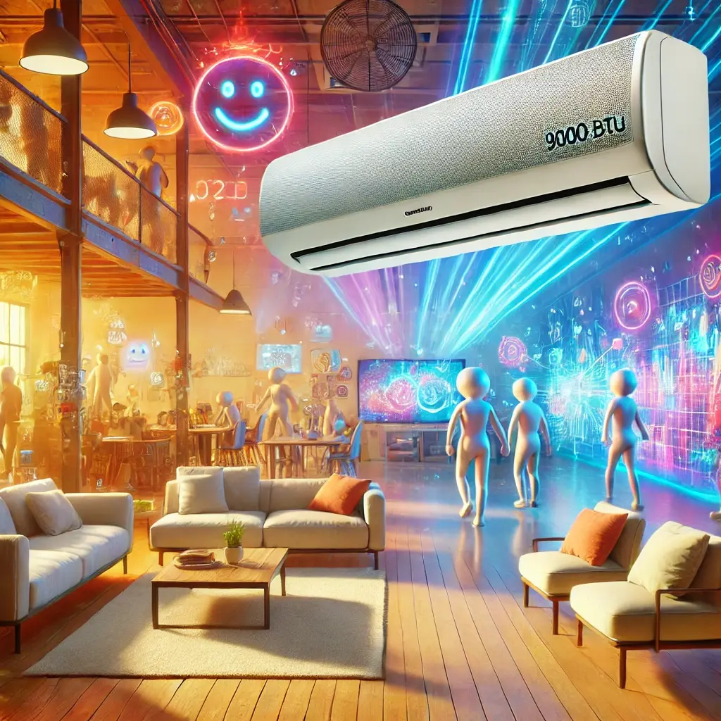 Principais Cinco ar condicionado split inverter 9000 btus Springer midea