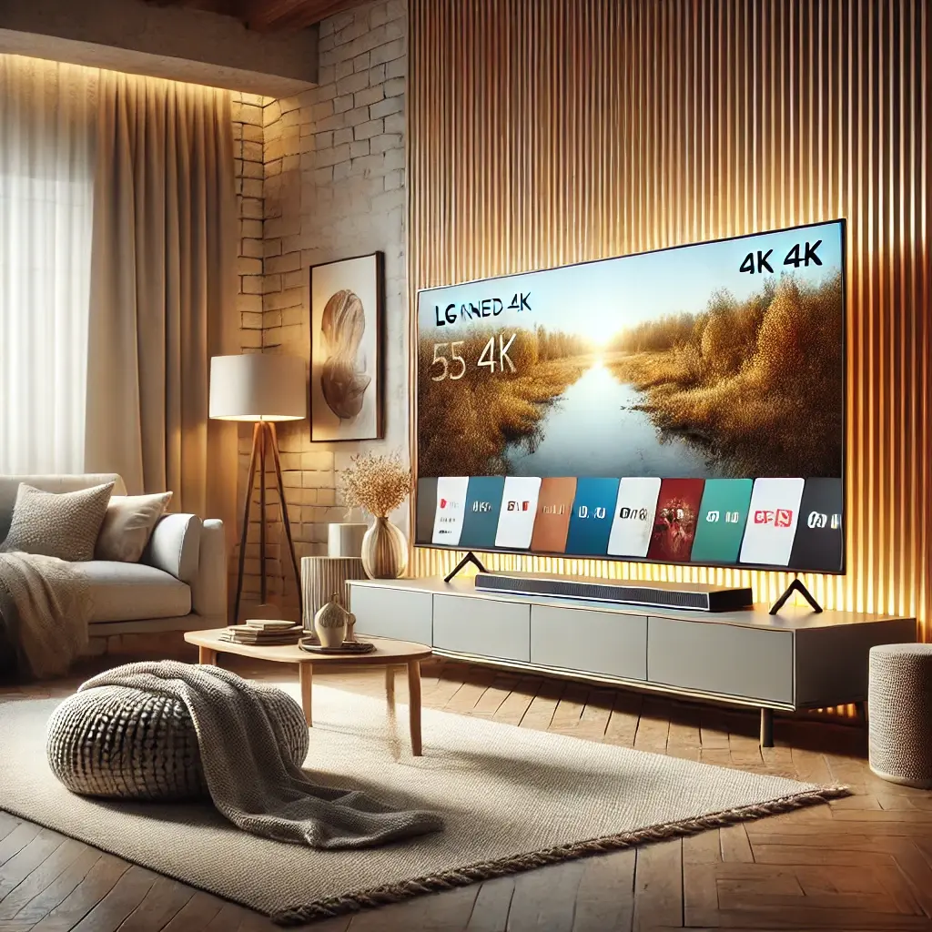 Cinco Principais Modelos de Smart TV LG QNED AI 4K QNED80 55