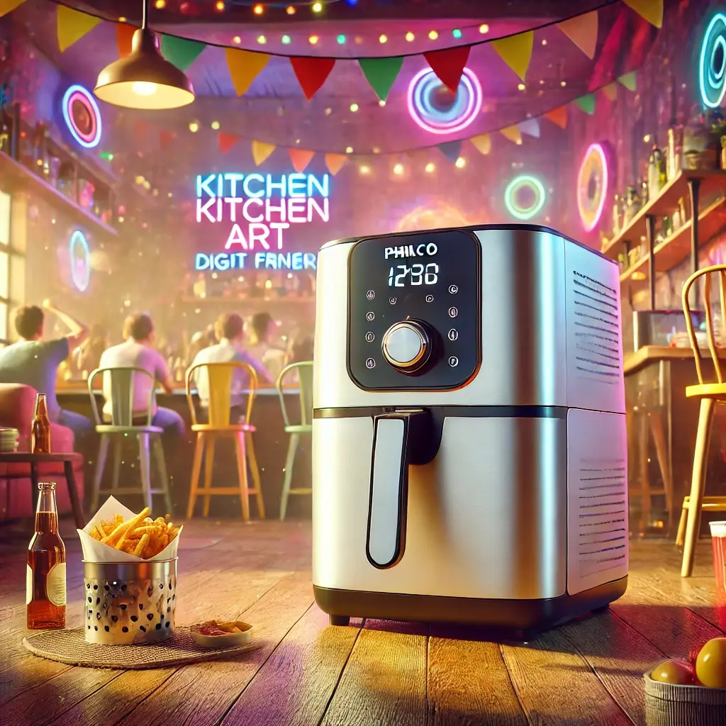 5 Melhores Modelos de fritadeira air fryer philco kitchen art painel digital kfr02