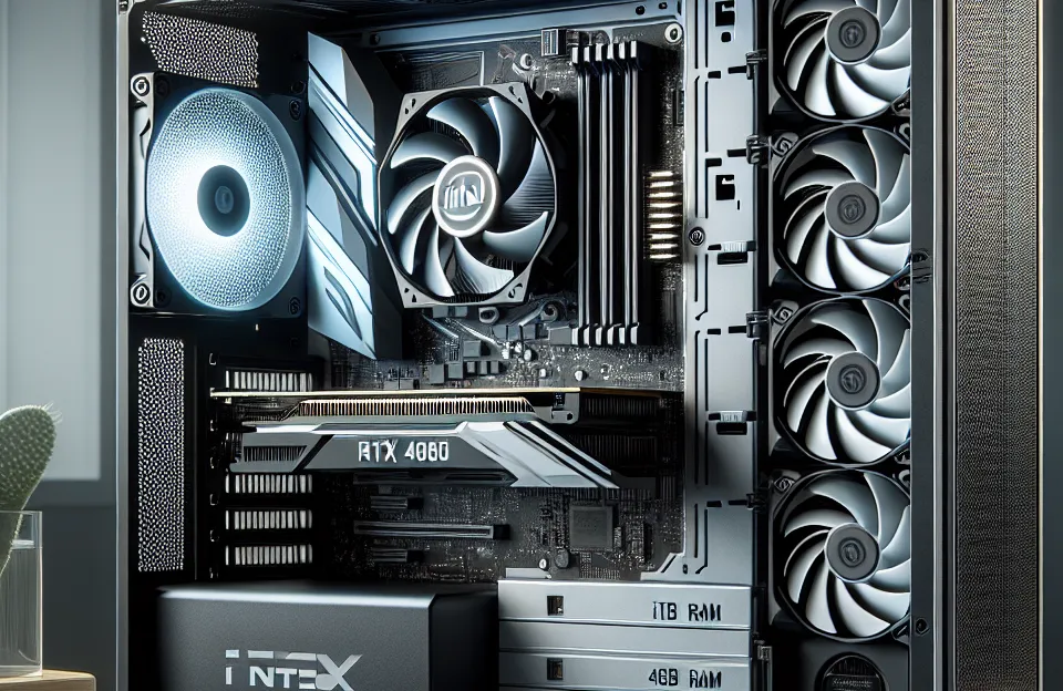 Monte seu PC: Intel i3-13100F, RTX 4060, 16GB, 480GB SSD