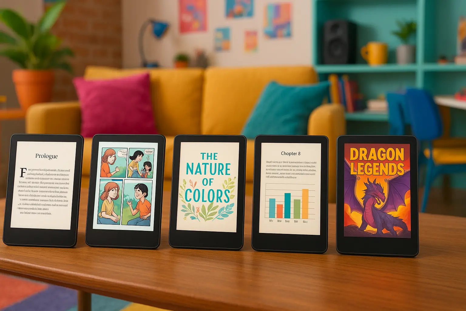 Cinco Principais Modelos de novo kindle colorsoft