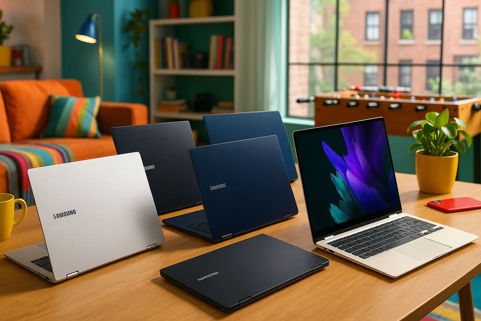 Cinco Principais Modelos de Samsung Galaxy book4 360