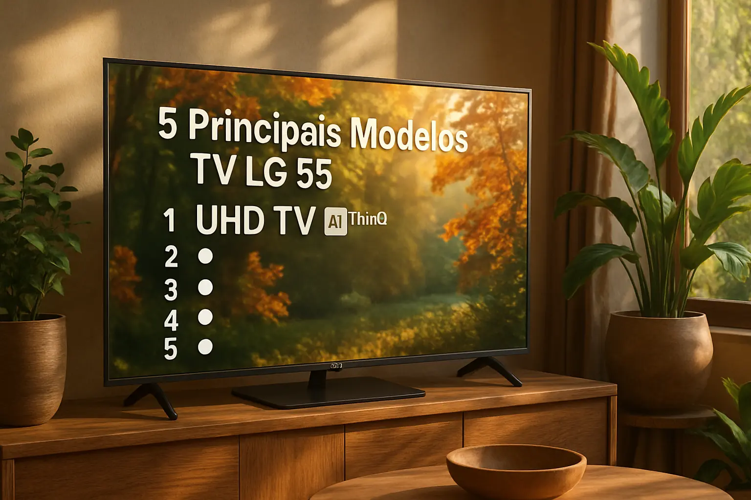 Os 5 Principais Modelos de TV LG 55 uhd TV AI thinq