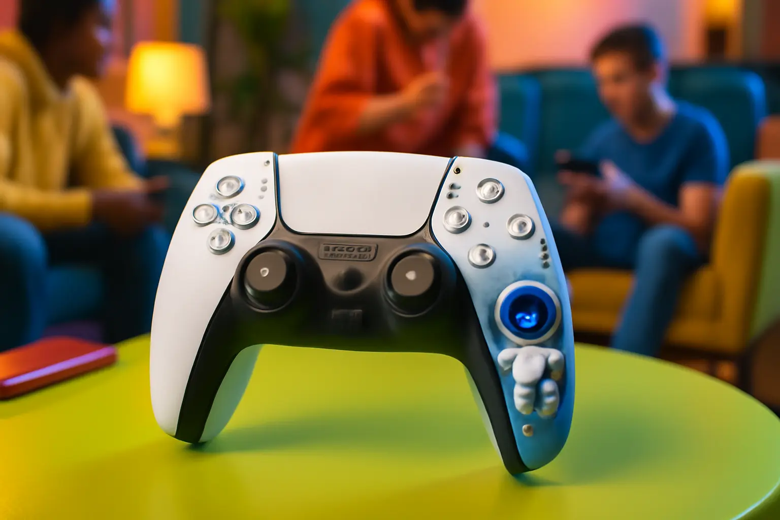 Principais Cinco controle sony dualsense astro bot ps5