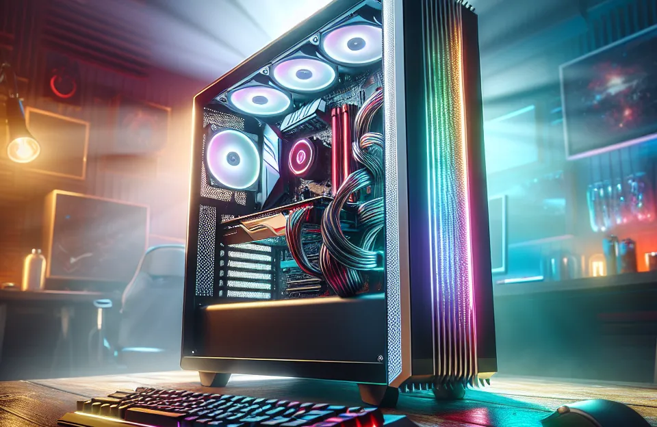 Monte seu PC: Ryzen 5 5500, RTX 4060, 16GB, 480GB SSD