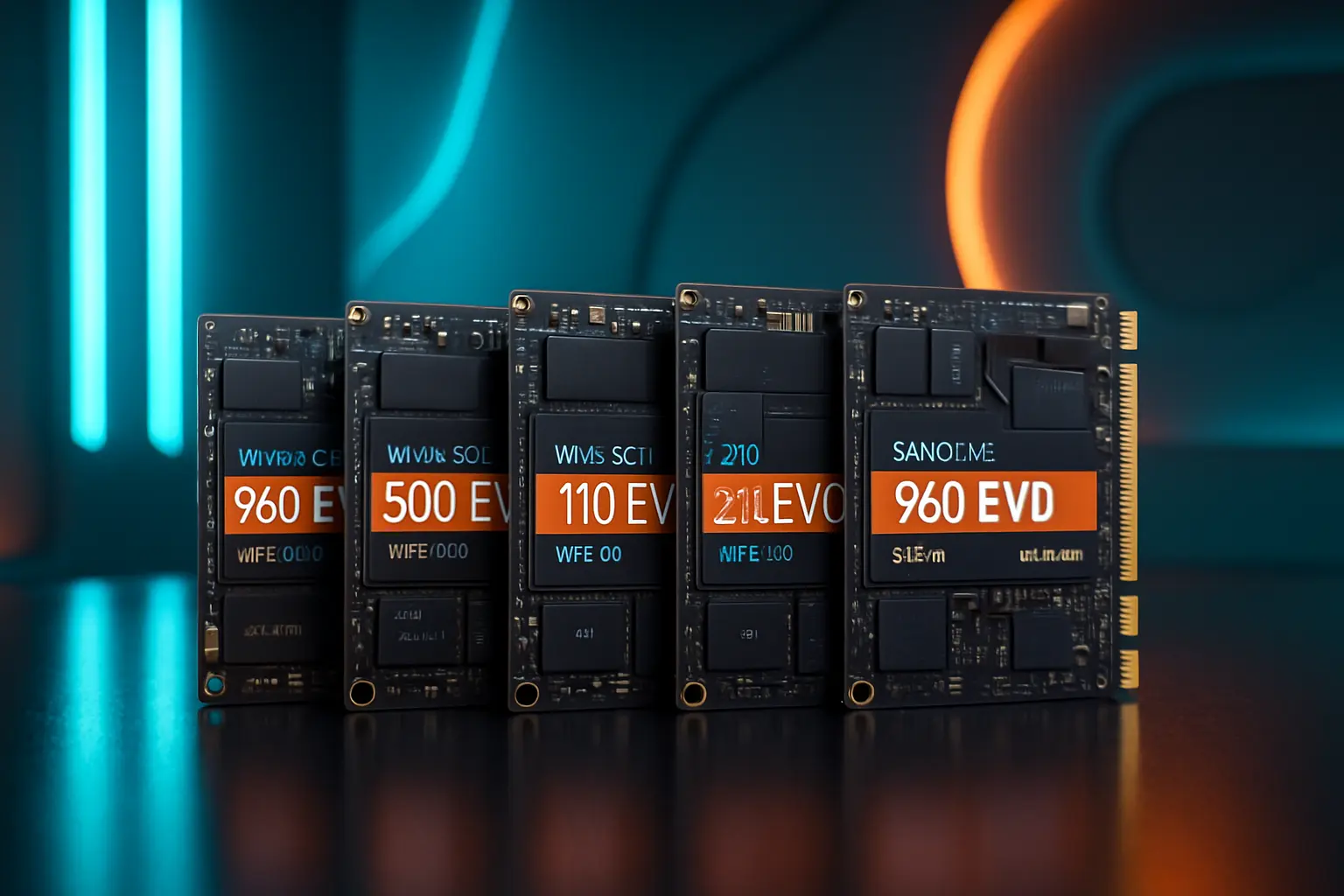 Principais Cinco Samsung EVO SSD 960