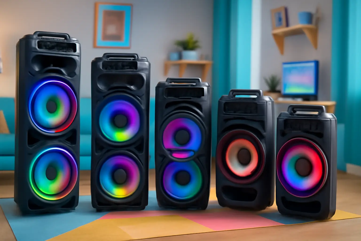 Cinco Principais Modelos de caixa de som Amvox 1000 w