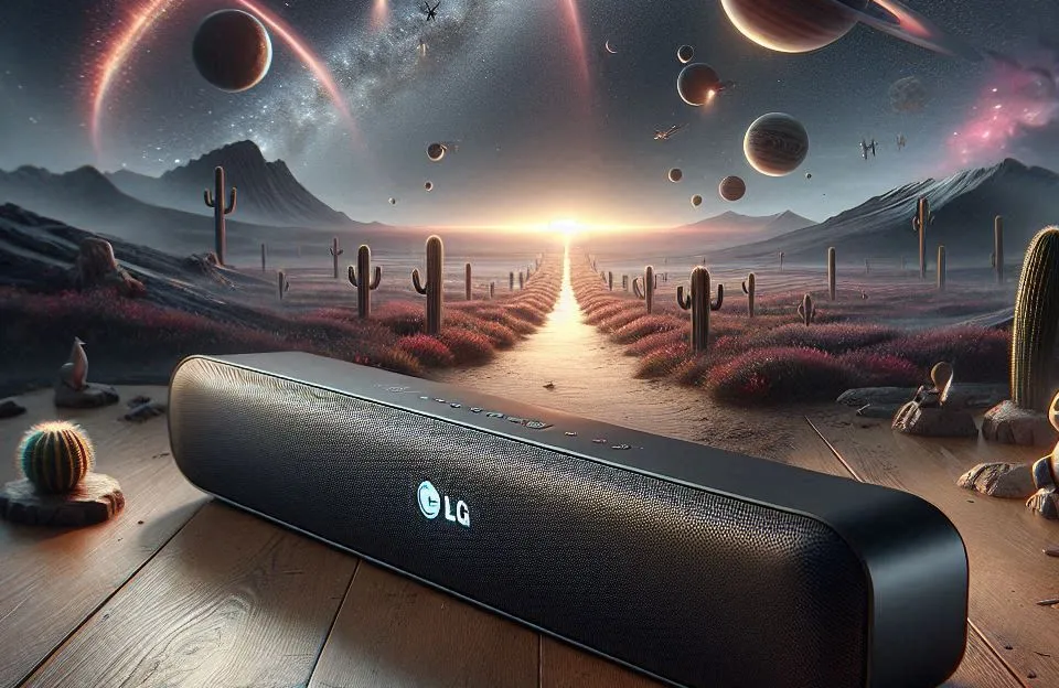 LG Soundbar SQC1 160W RMS Bluetooth 2.1 Canais