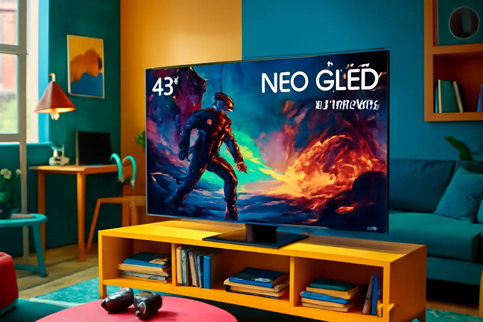 Melhores 5 smart TV 43 NEO QLED 4k Samsung gaming 43qn90b