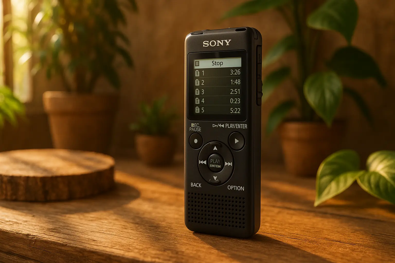 Melhores 5 gravador de voz Sony