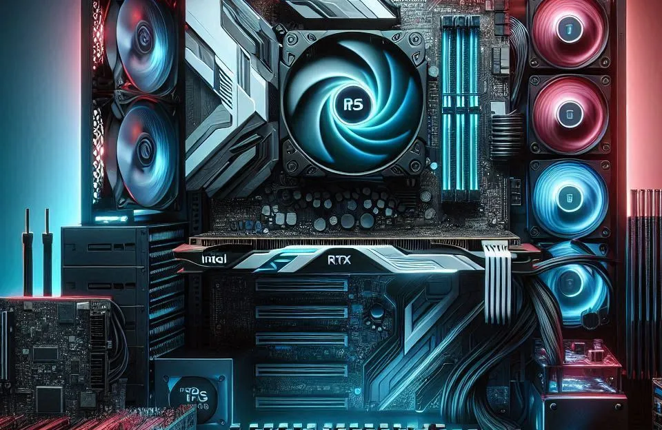 Monte seu PC: Intel i5-10400, RTX 4060, 16GB, 512GB SSD