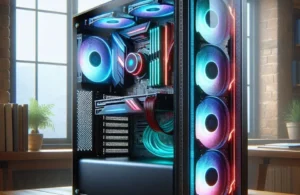 Gabinete Gamer Mancer CV500L Mid Tower com Vidro Panorâmico