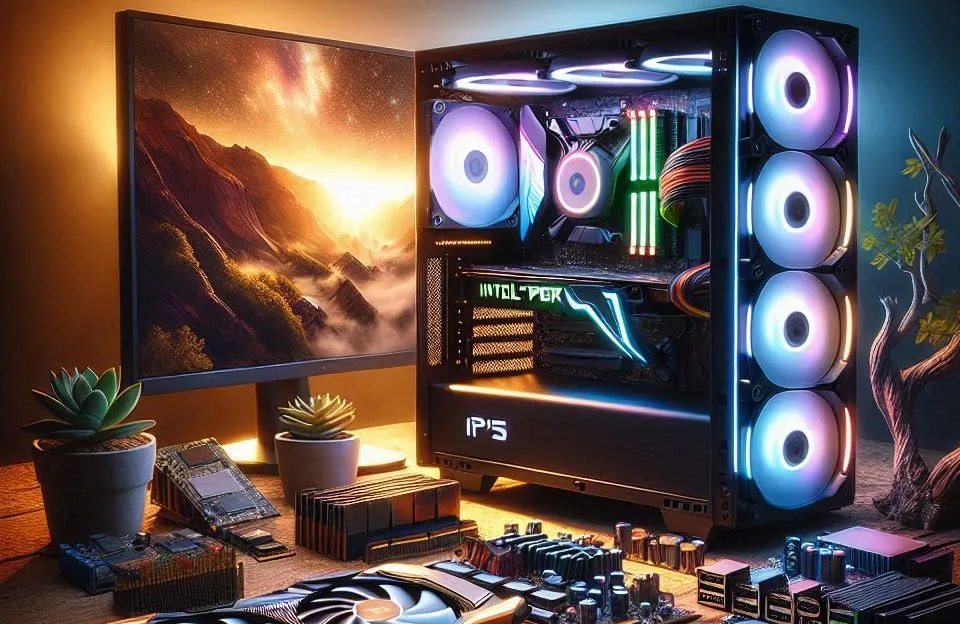 Monte seu PC: Intel i5-12400F, GTX 1650, 16GB, 512GB SSD