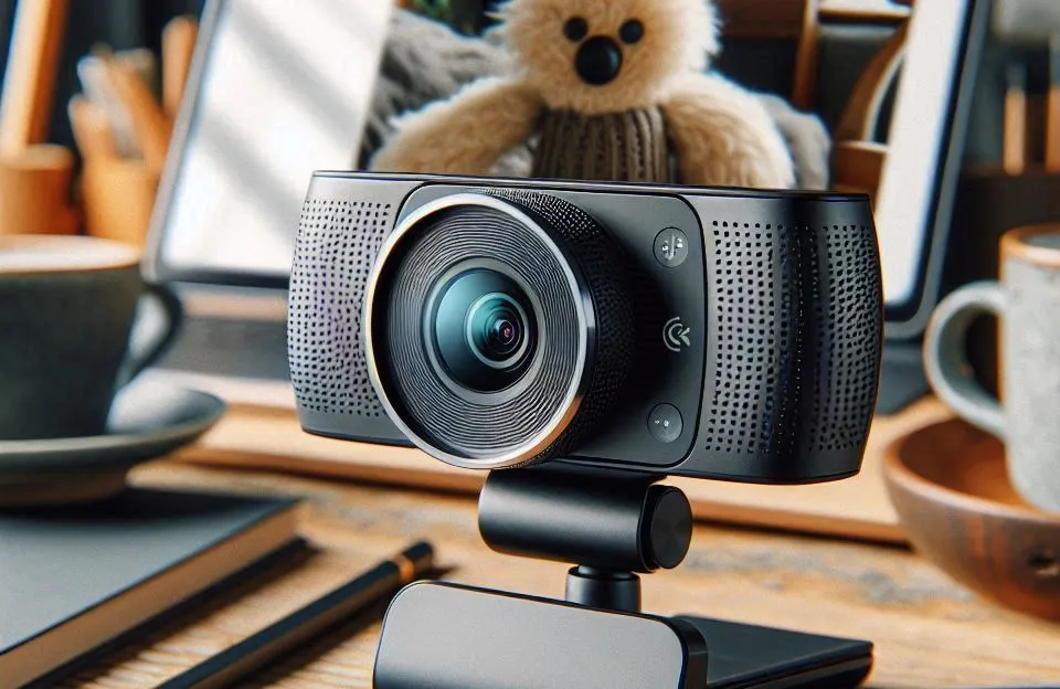 Webcam Full HD Logitech Brio 100 com Microfone Integrado