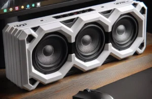 Caixa de Som Soundbar Gamer Redragon Adiemus Branco GS560W