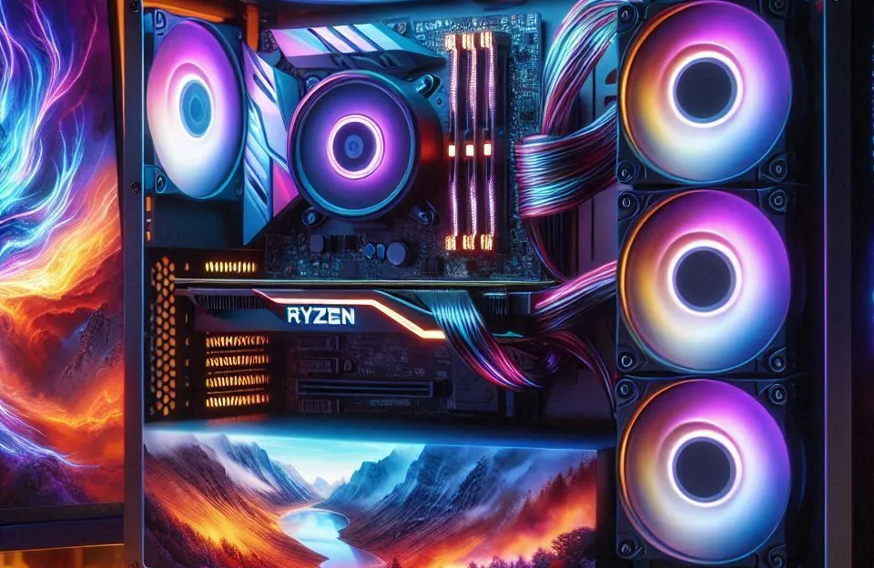 Monte seu PC: Ryzen 5 5600X, RTX 4060 Ti, 16GB, 512GB SSD