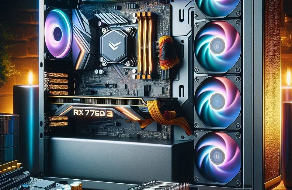 Monte seu PC: i5-10400F, RX 7600, 16GB, 512GB SSD