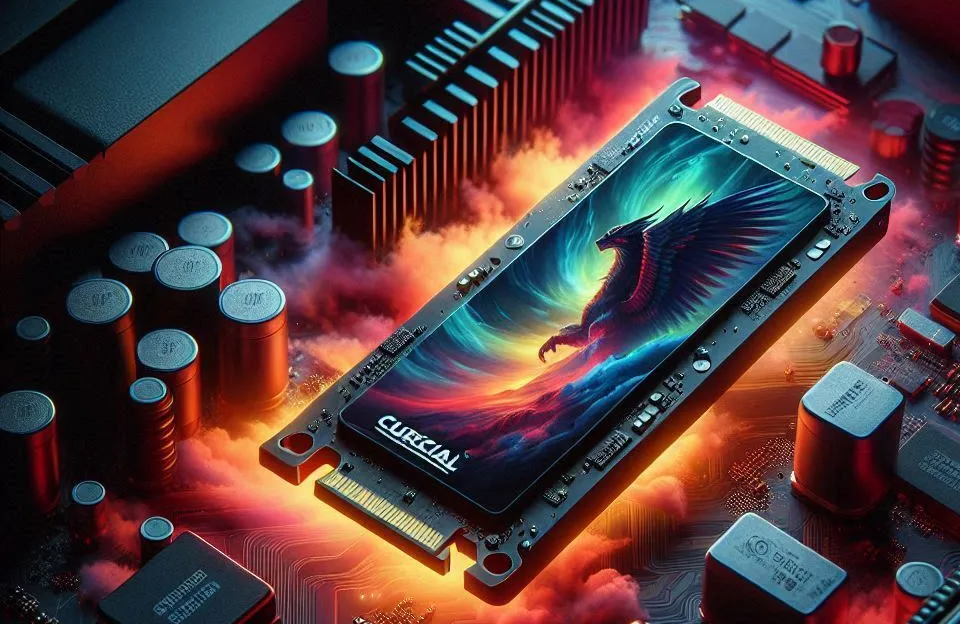 Crucial SSD P5 Plus 2TB PCIe Gen4 NVMe M.2 até 6600MB/s