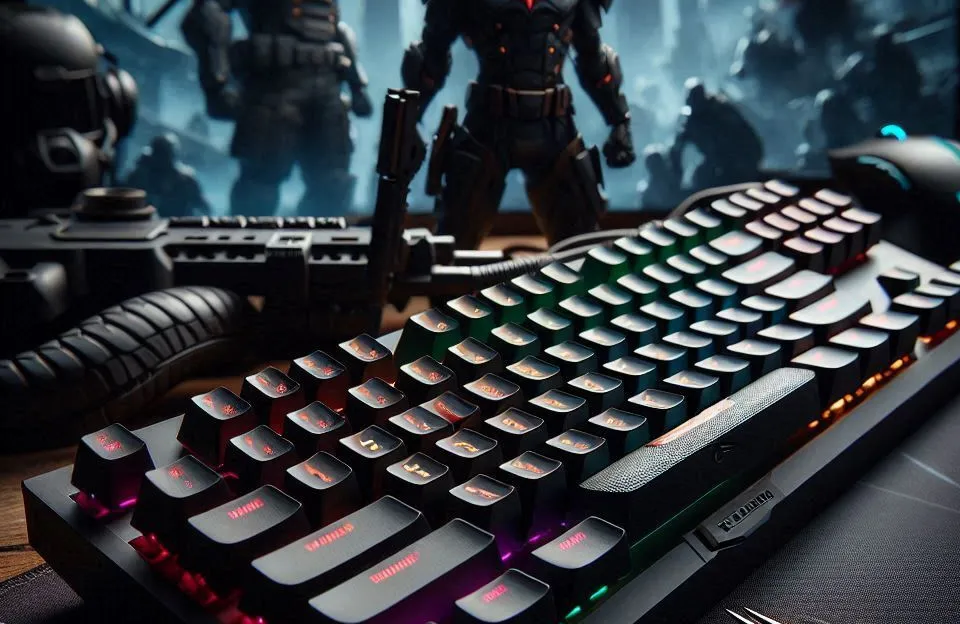 Teclado Mecânico Gamer Redragon Dark Avenger K568-2 RGB Switch Brown